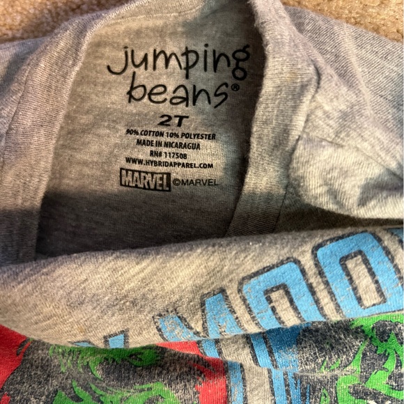 Hulk and Nike Boys Long Sleeve Tshirts Size 2T - Picture 3 of 5